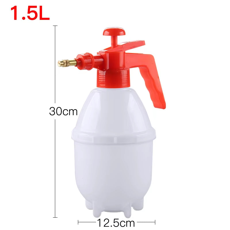 1-Piece Hand Pressure Water Sprayer Trigger Air Pump Garden Disinfection Sprayers Spray Bottle Car Cleaning Sprayer Watering Can